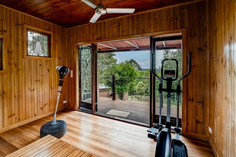 The Sanctuary wellness and fitness room