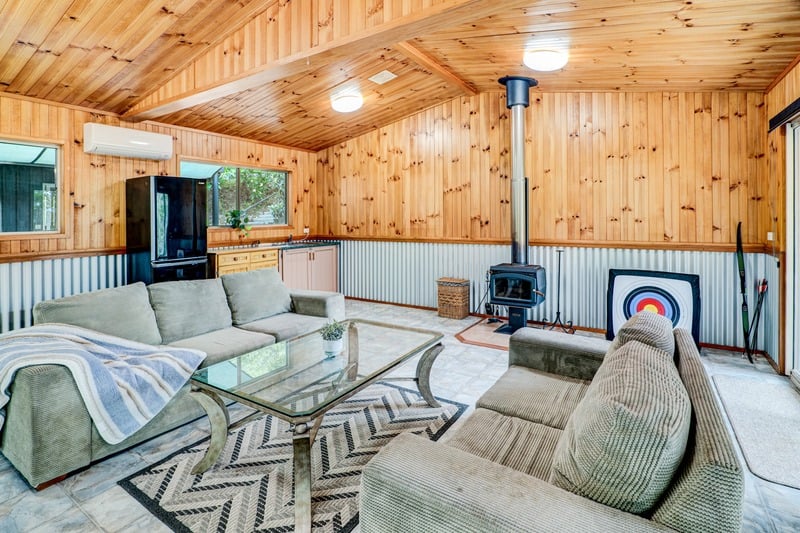 Potter’s House rustic living room